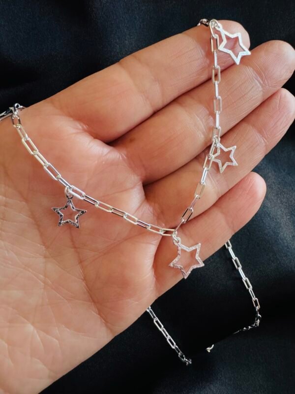 Collar Estrellas Martilladas 🌟