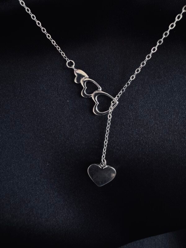 Collar Cascada Corazones