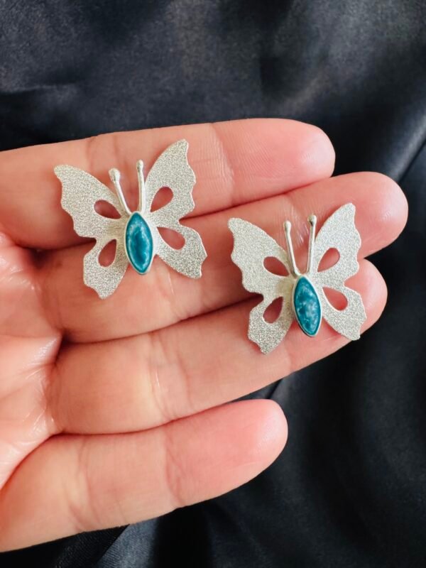 Aros Maxi Mariposa Martillada