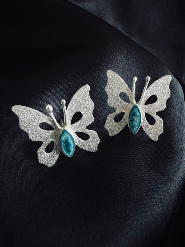 Aros Maxi Mariposa Martillada