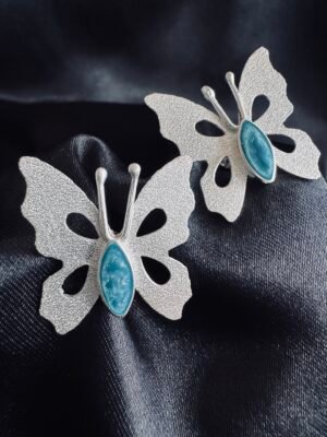 Aros Maxi Mariposa Martillada