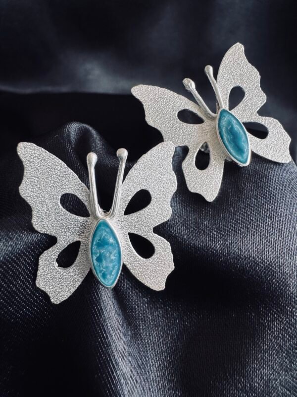 Aros Maxi Mariposa Martillada