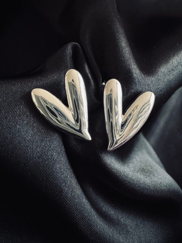 Aros Corazón Chunky