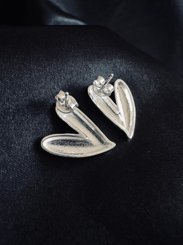 Aros Corazón Chunky