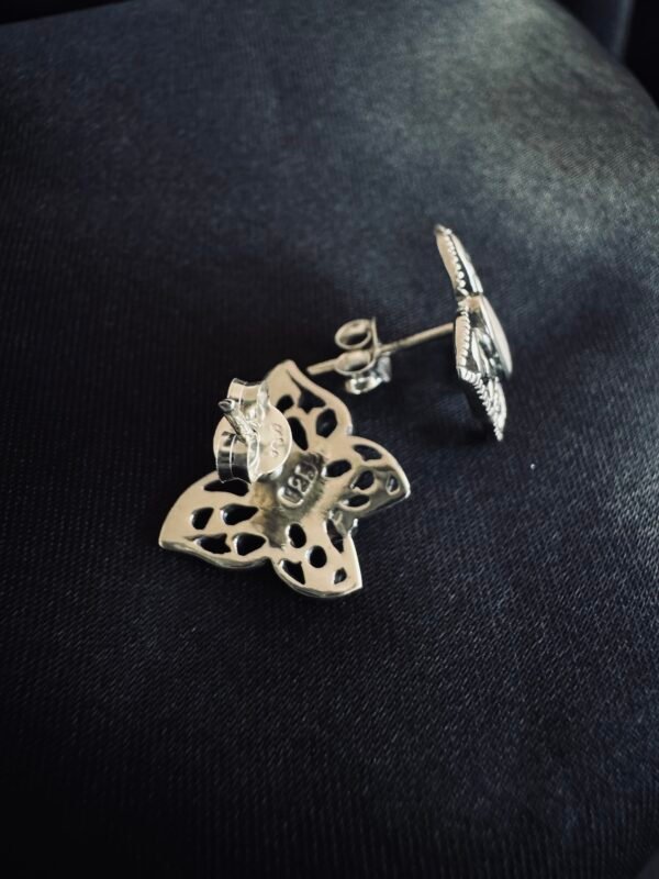 Aros Mariposa con Nácar