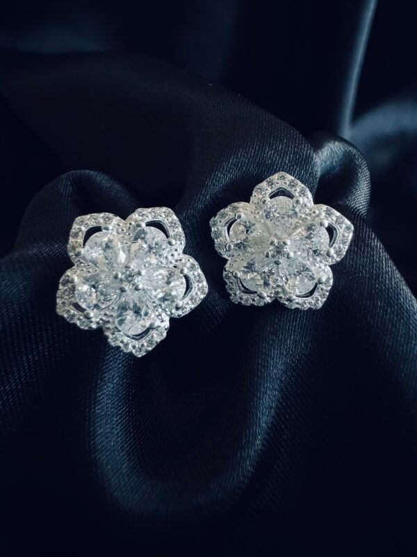 Aros Flor con Circones