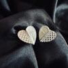 Aros Corazón con Nácar