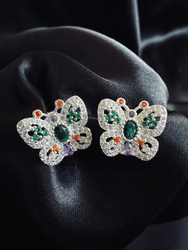 Aros Mariposa con Circones