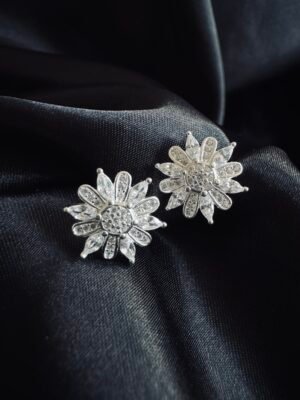 Aros Flor con Circones