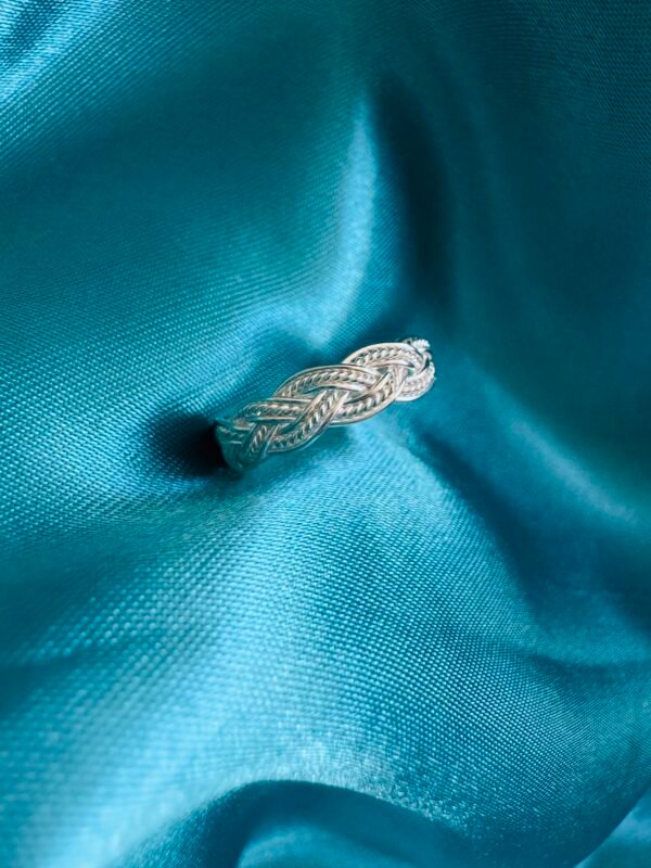 Anillo Midi Trenzado