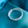 Anillo Midi Trenzado