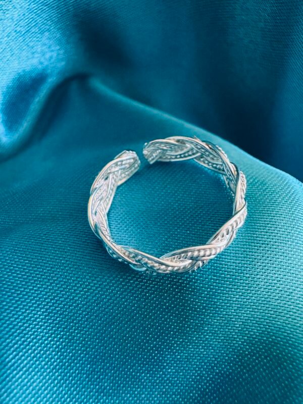 Anillo Midi Trenzado