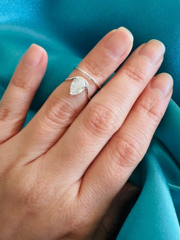 Anillo Midi Maxi Circón