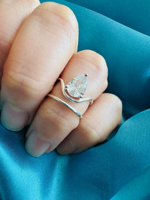 Anillo Midi Maxi Circón