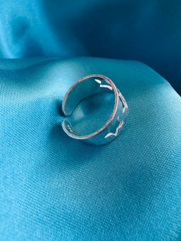 Anillo Midi Banda de Estrellas