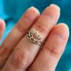 Anillo Midi Flor de Loto 🪷