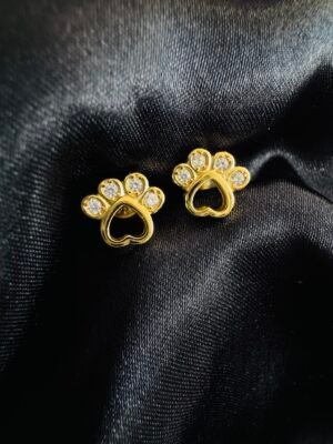 IMG_3589 Aros Patitas 🐾 Doradas con Circones