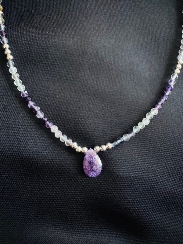 Collar Gota Amatista