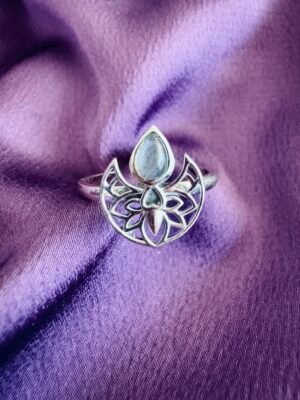 IMG_3849 Anillo Flor de Loto con Labradorita