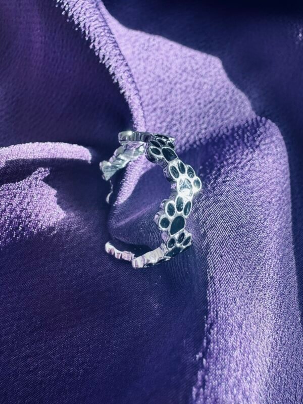 Anillo Adaptable Patitas Negras