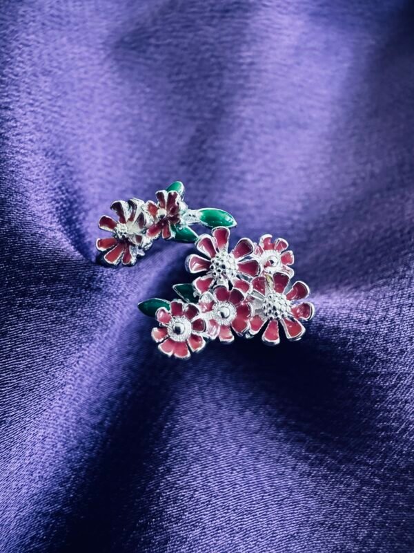 Anillo Adaptable Flores