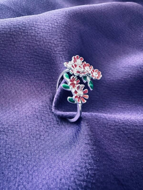 Anillo Adaptable Flores