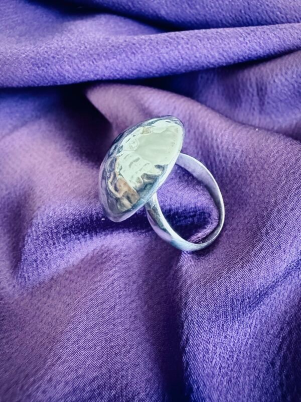 Anillo Adaptable Círculo Texturizado