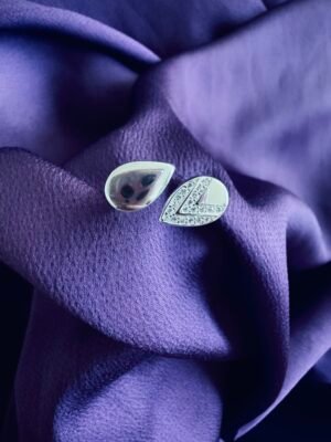 Anillo Adaptable Gotas Chunky