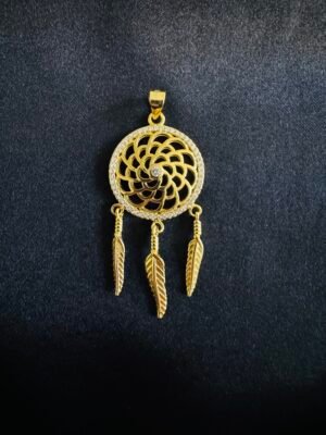 Colgante Atrapasueños Dorado