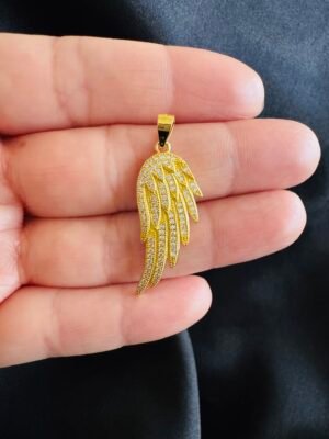 Colgante Ala con circones 🪽