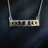 Collar Fase Lunar y Amatista