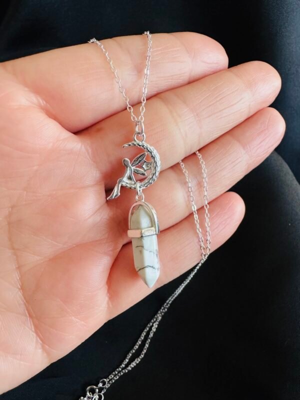 Collar Hada y Piedra Howlita