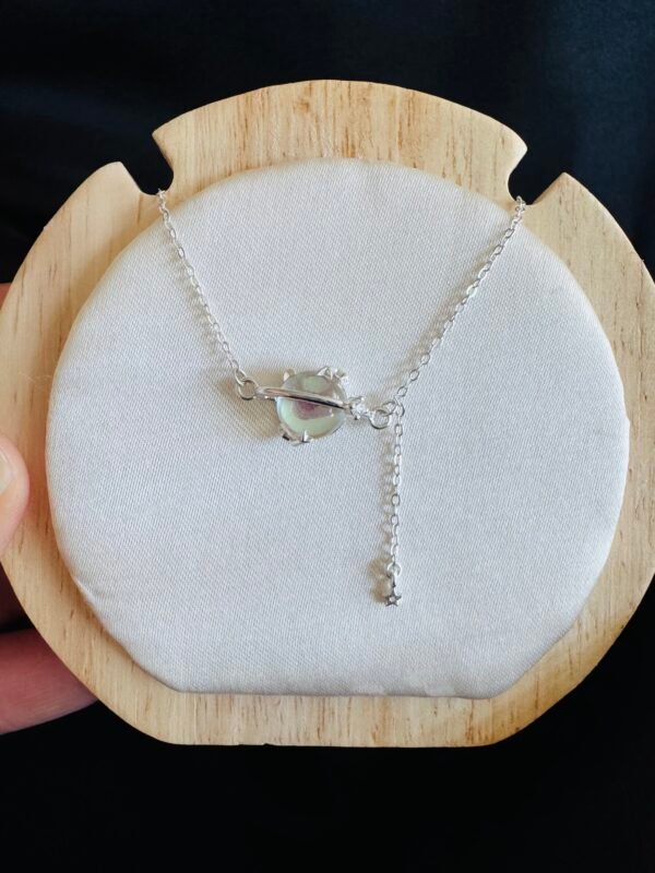 Collar Planeta con Piedra Luna