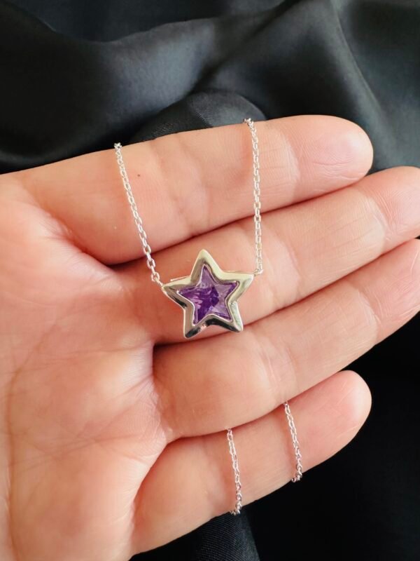 Collar Estrella Morada