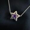 Collar Estrella Morada