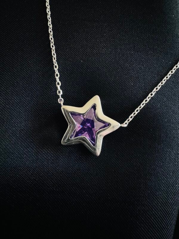 Collar Estrella Morada