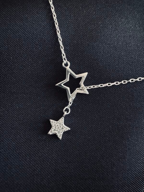 Collar Cascada Ajustable Estrellas