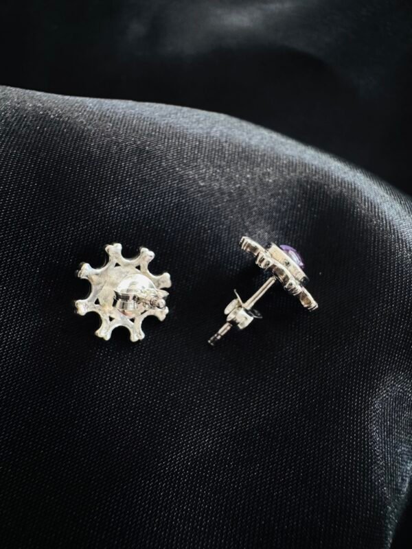 Aros Sol con Amatista