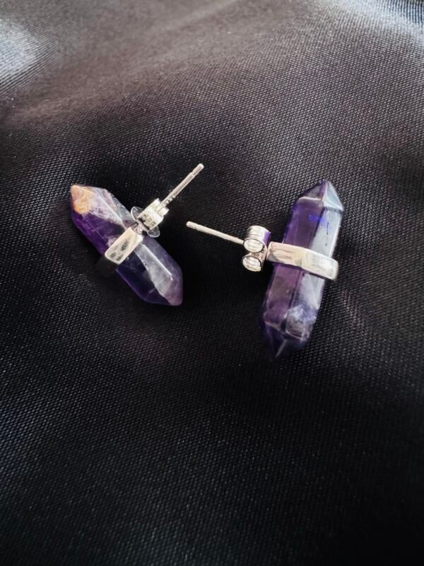 Aros Puntita Amatista