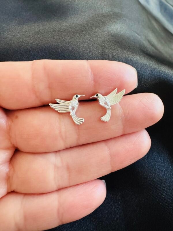 Aros Colibrí con Circón