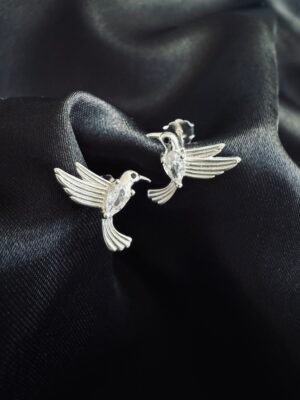 Aros Colibrí con Circón