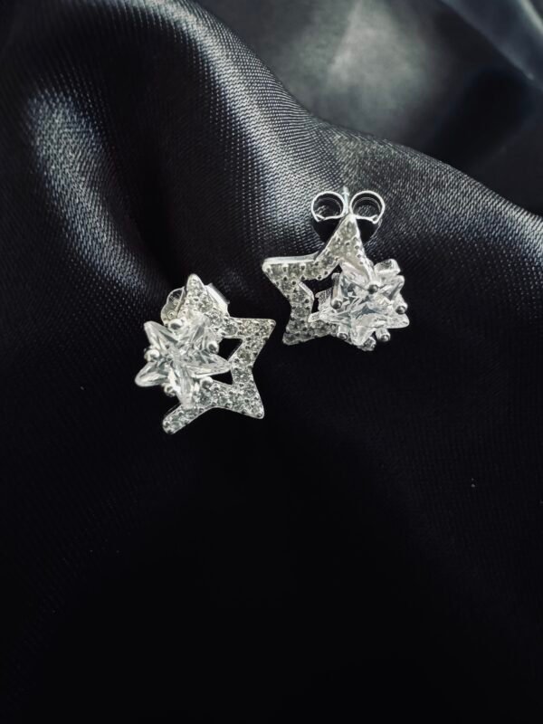 Aros Doble Estrellas Circones