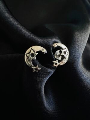 Aros Luna Estrellada