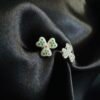 Aros Trébol con Circones ☘️