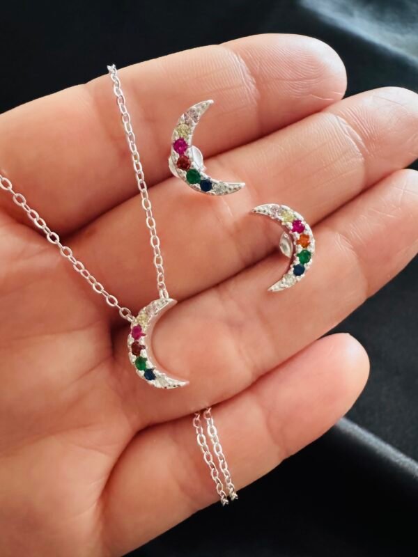 Conjunto Luna con Circones de Color