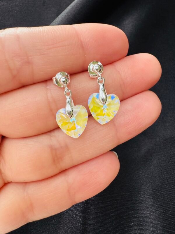 Aros Corazón de Cristal Arena