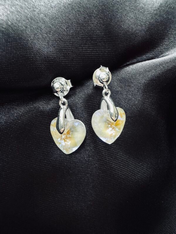 Aros Corazón de Cristal Arena