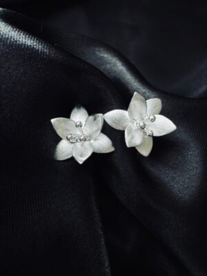 Aros Flor Satinada 🌺