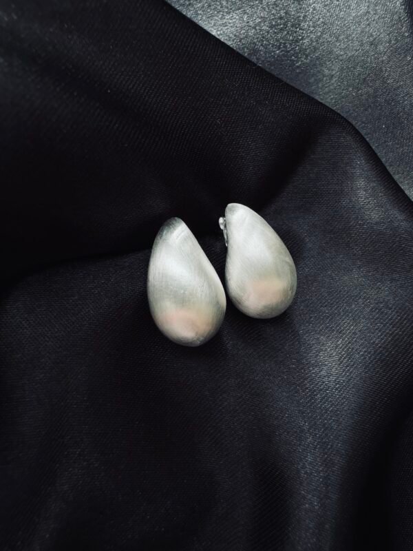 Aros Gota Chunky Satinada