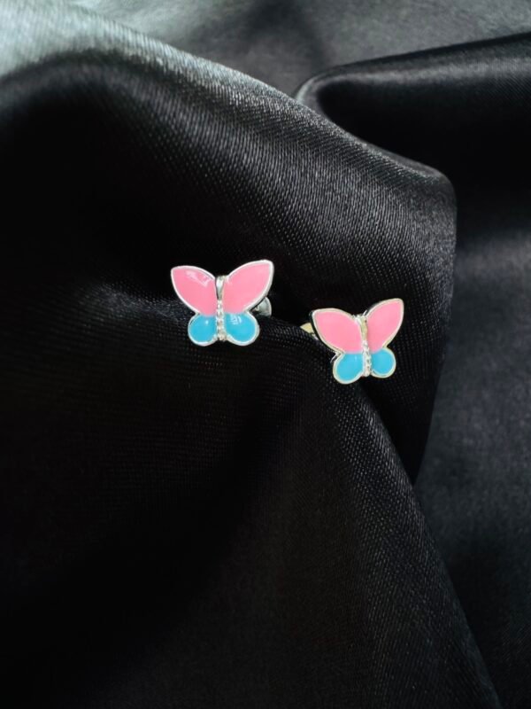 Piercing de Oreja Mariposa Esmaltada